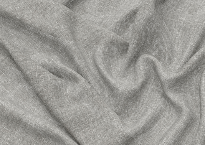 Pescara Voile, Fossil Grey - Motorised Roman Blind - Image 4